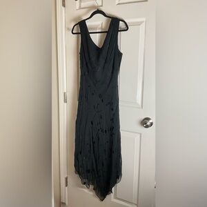 Vintage 90s Jonathan Martin Studio Silk Blend Maxi Dress Size 12